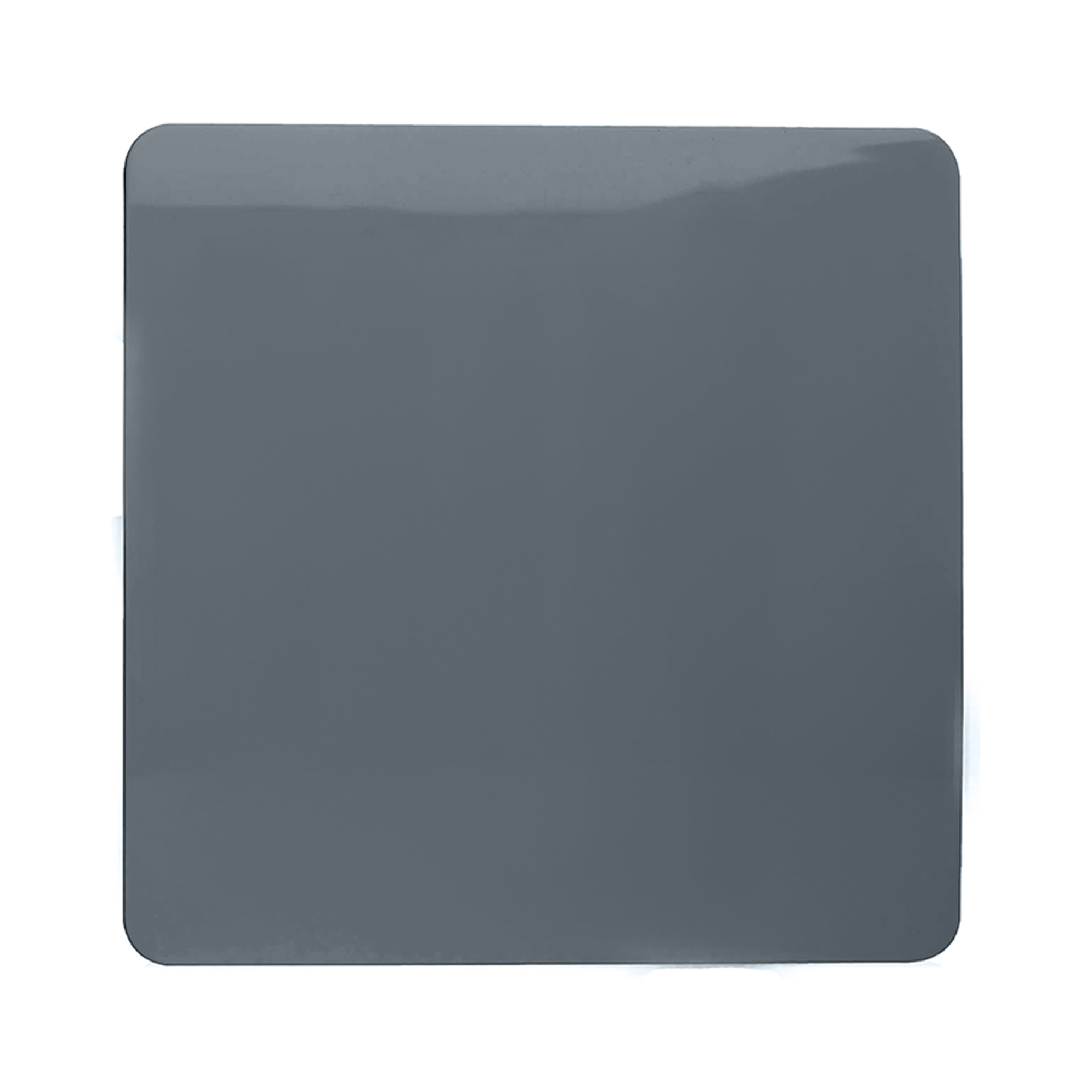 1 Gang Blanking Plate Warm Grey